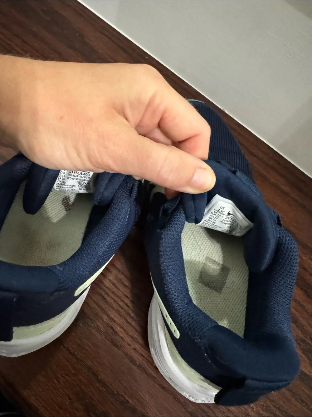 Nike Star Runner Navy Sneakers with Light Blue Accents